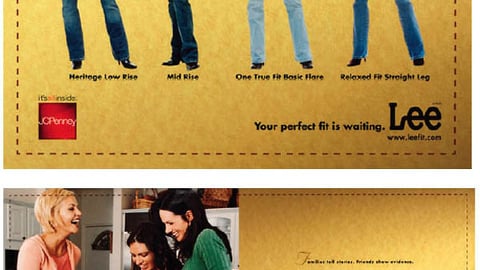 Lee Jeans Perfect Fit Signage