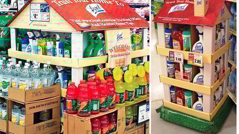 Lysol 'Trust Your Home' Pallets