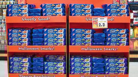Nabisco Halloween Floor Display