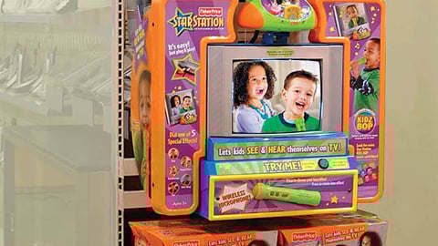 Fisher-Price Star Station Interactive Endcap