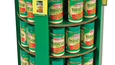 Kraft Parmesan Cheese Floorstand