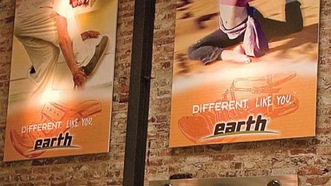 Earth Wall Signage