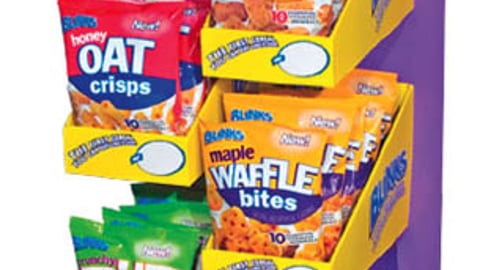 Blinks Cereal Snacks Floorstand