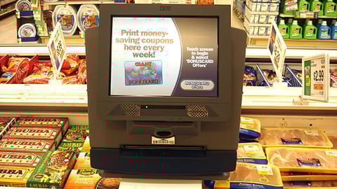Giant Food Shopping Solutions Kiosk