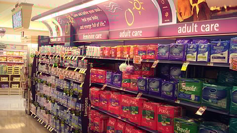 Giant Food "Relax Renew Revive" Category Signage