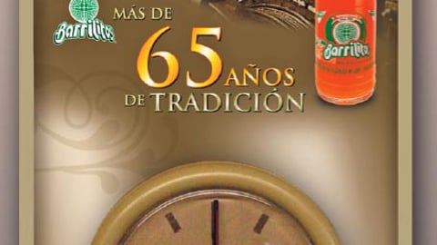 Barrilitos Clock Sign