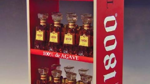 1800 Tequila Floorstand