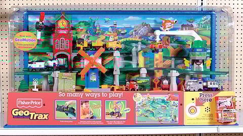 Fisher-Price GeoTrax Shelf Interactive
