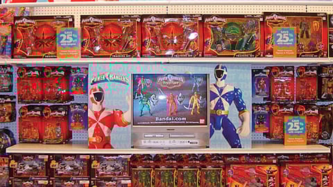 KB Toys Power Rangers Department