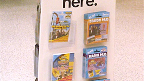 Publix Six Flags Standee