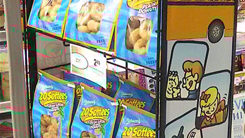 Entenmann's Kid Zone Floorstand