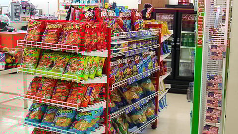 Big Lots Snack Merchandising
