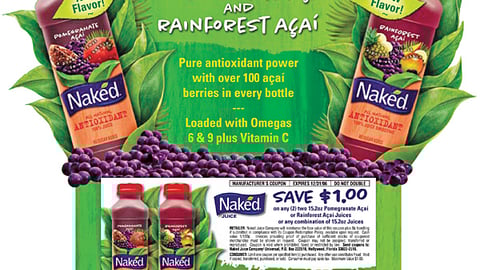 Naked Juice Coupon Tear Pad