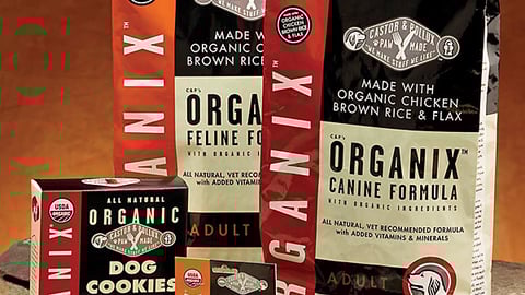 Organix Dog Food Packaging