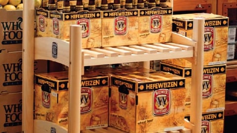 Widmer Brothers Hefeweizen Beer Floorstand