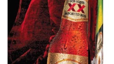 Dos Equis 'Mysterious Nights' Sweeps Floor Display