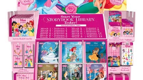 Disney Princess Storybook Library Floorstand