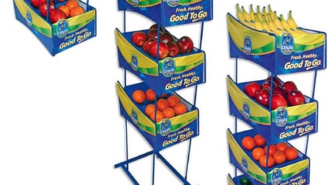 Chiquita 'Good to Go' Banana Racks