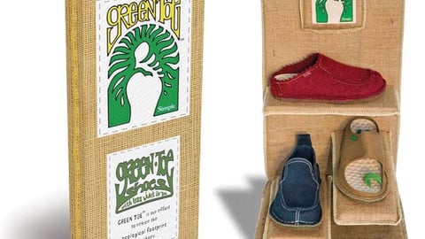 Green Toe Shoes Sign, Countertop