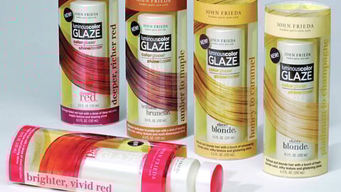 John Frieda Luminous Glaze Packaging