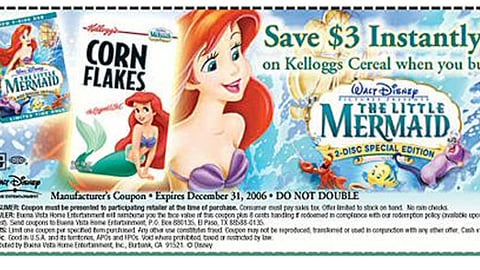 Safeway/Kellogg 'Little Mermaid' Feature