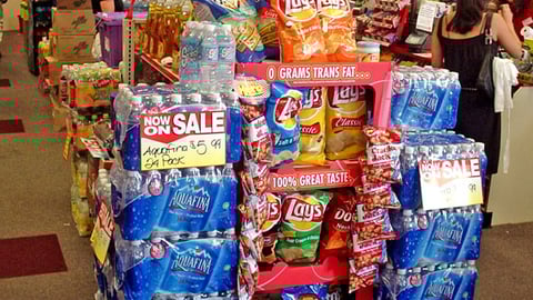 Lays/Aquafina Merchandising
