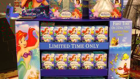 'Little Mermaid' DVD Half Pallet