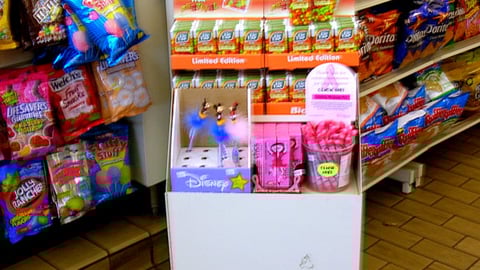 7-Eleven Breast Cancer Support Display