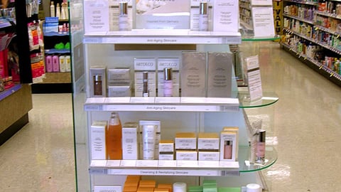 Walgreens European Beauty Collection Endcap