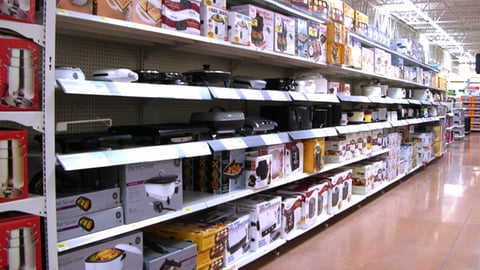 Wal-Mart Small Appliances Gondola