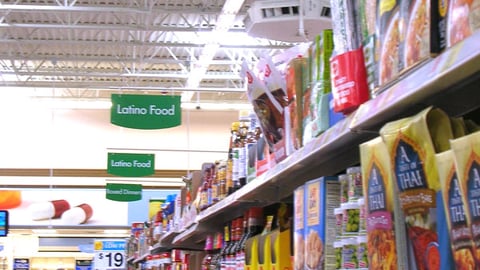 Wal-Mart in-Line Category Markers