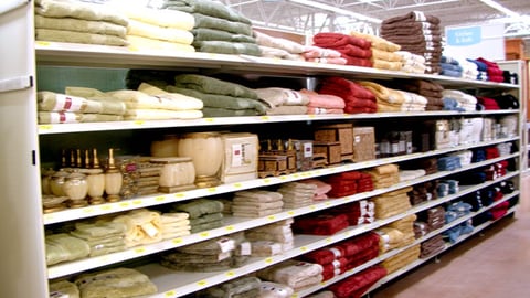 Wal-Mart Luxury Bath Merchandising