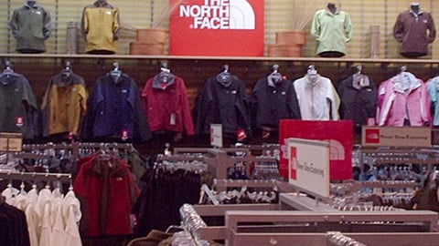 Dick's North Face Apparel Department