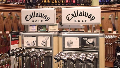 Callaway Golf Club Floorstands