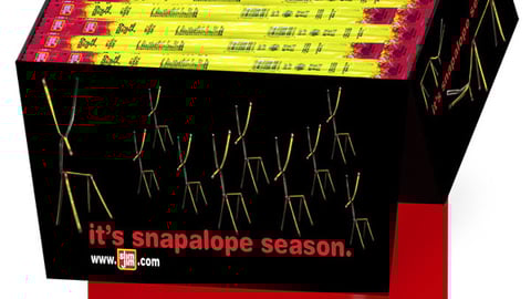 Slim Jim 'Snapalope' Dump Bin