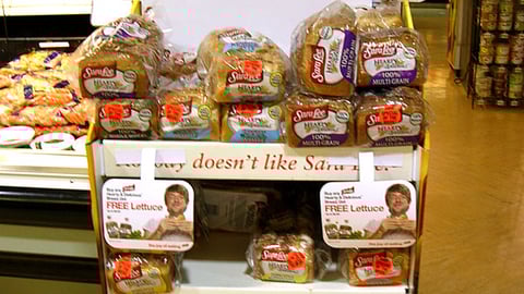 Sara Lee Bread/Lettuce Floorstand