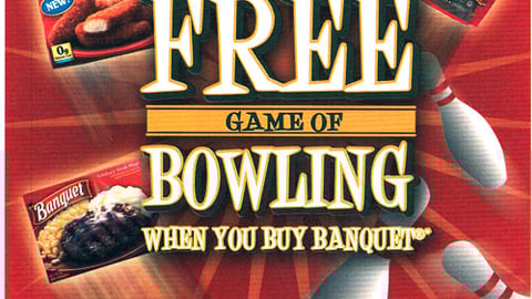 Banquet Bowling Promotion FSI