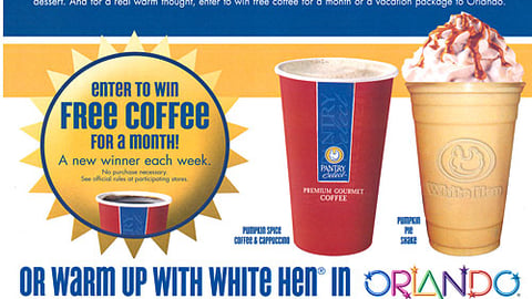 White Hen Coffee/Orlando Sweeps Feature