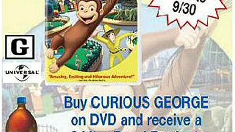 Kroger 'Curious George' DVD Feature