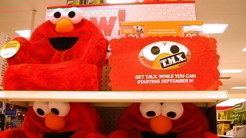 Target T.M.X. Elmo Endcap