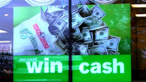 McDonald's Monopoly Window Cling