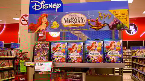 Target 'Little Mermaid' Endcap