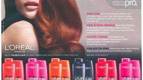 L'Oreal Paris 'Color of Hope' FSI