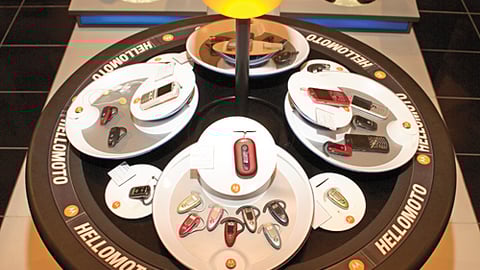 Motorola Hellomoto Table