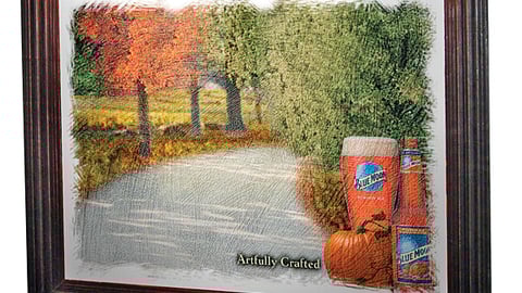 Blue Moon Halloween Sign