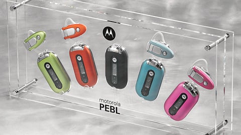 Motorola PEBL Phones Countertop