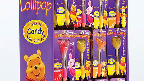 Disney Light Up Lollipop Display