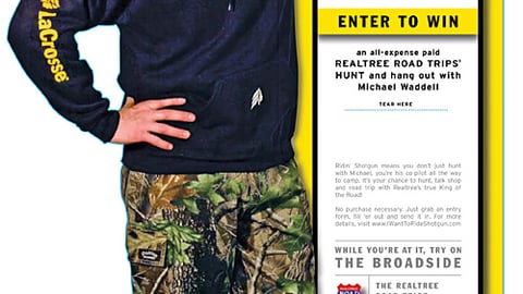 LaCrosse 'Ridin' Shotgun' Standee