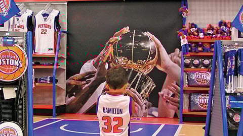 Meijer Detroit Pistons Shop 