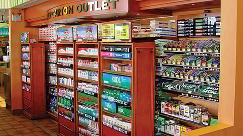 Cigarette Wall Merchandiser